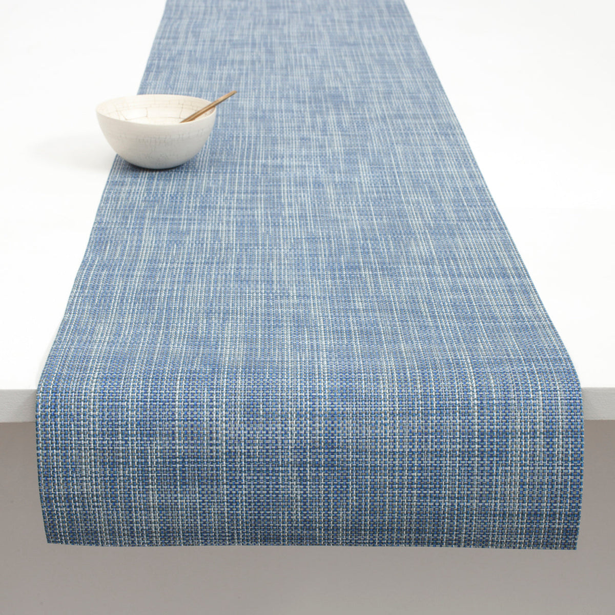 Mini Basketweave Table Runners - Chambray
