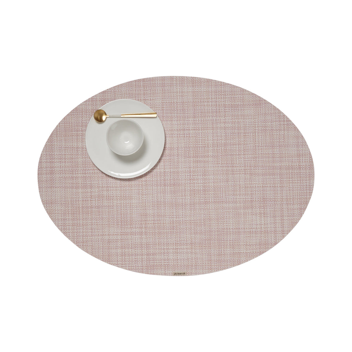 Mini Basketweave Placemat Samples - Blush