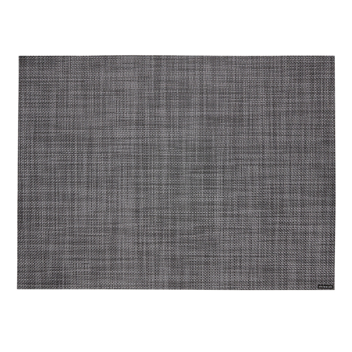 Mini Basketweave Placemats - Cool Grey