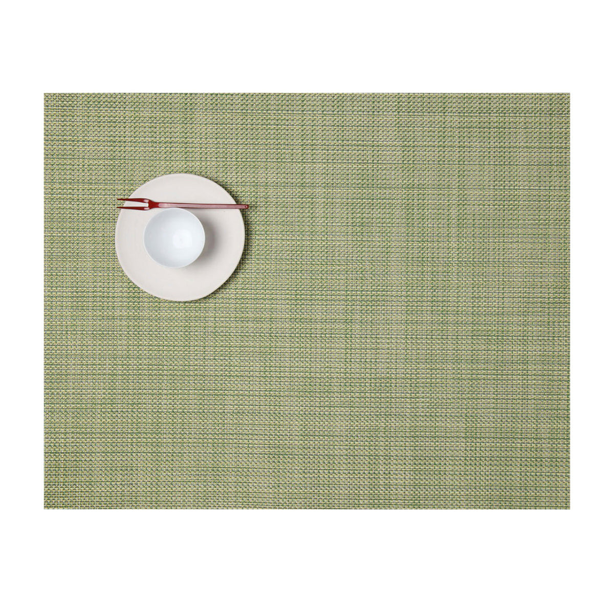 Mini Basketweave Placemat Samples - Dill