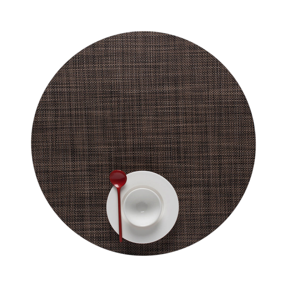 Mini Basketweave Placemat Samples - Espresso