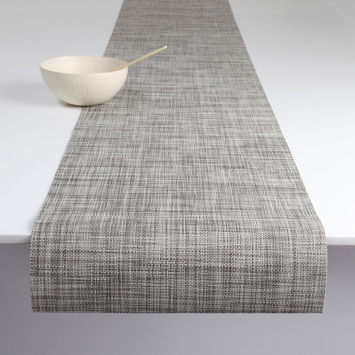 Mini Basketweave Table Runners - Gravel