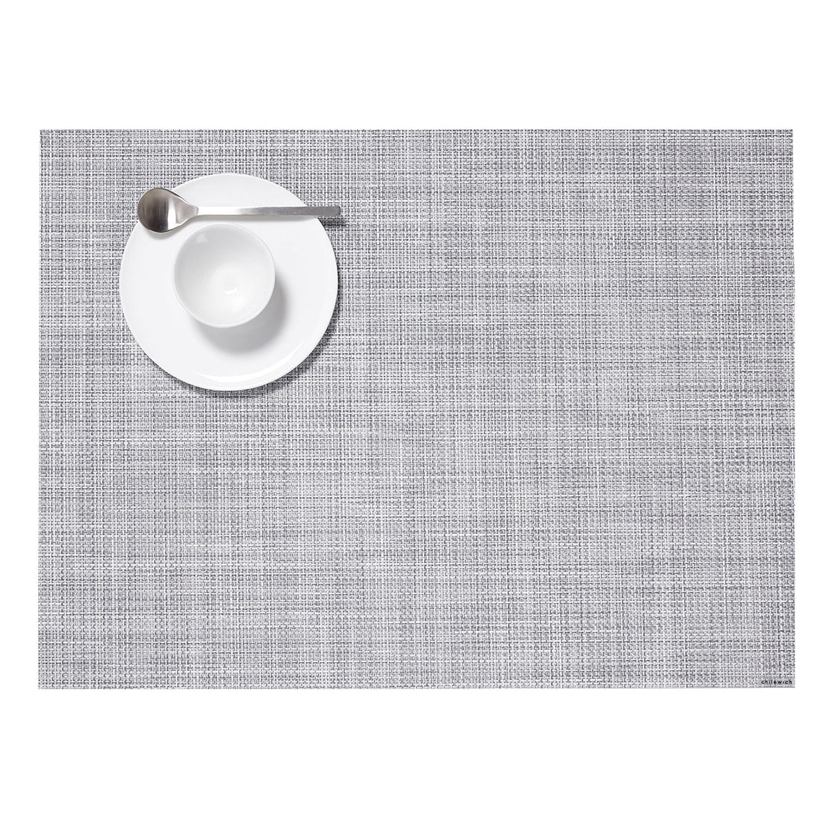 Mini Basketweave Placemats - Mist