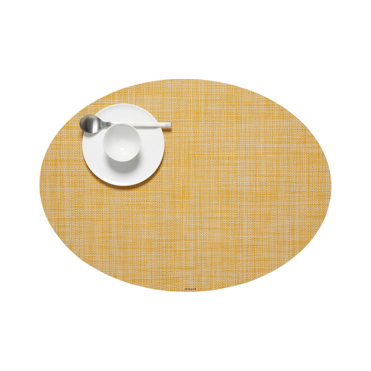 Mini Basketweave Placemat Samples - Ochre