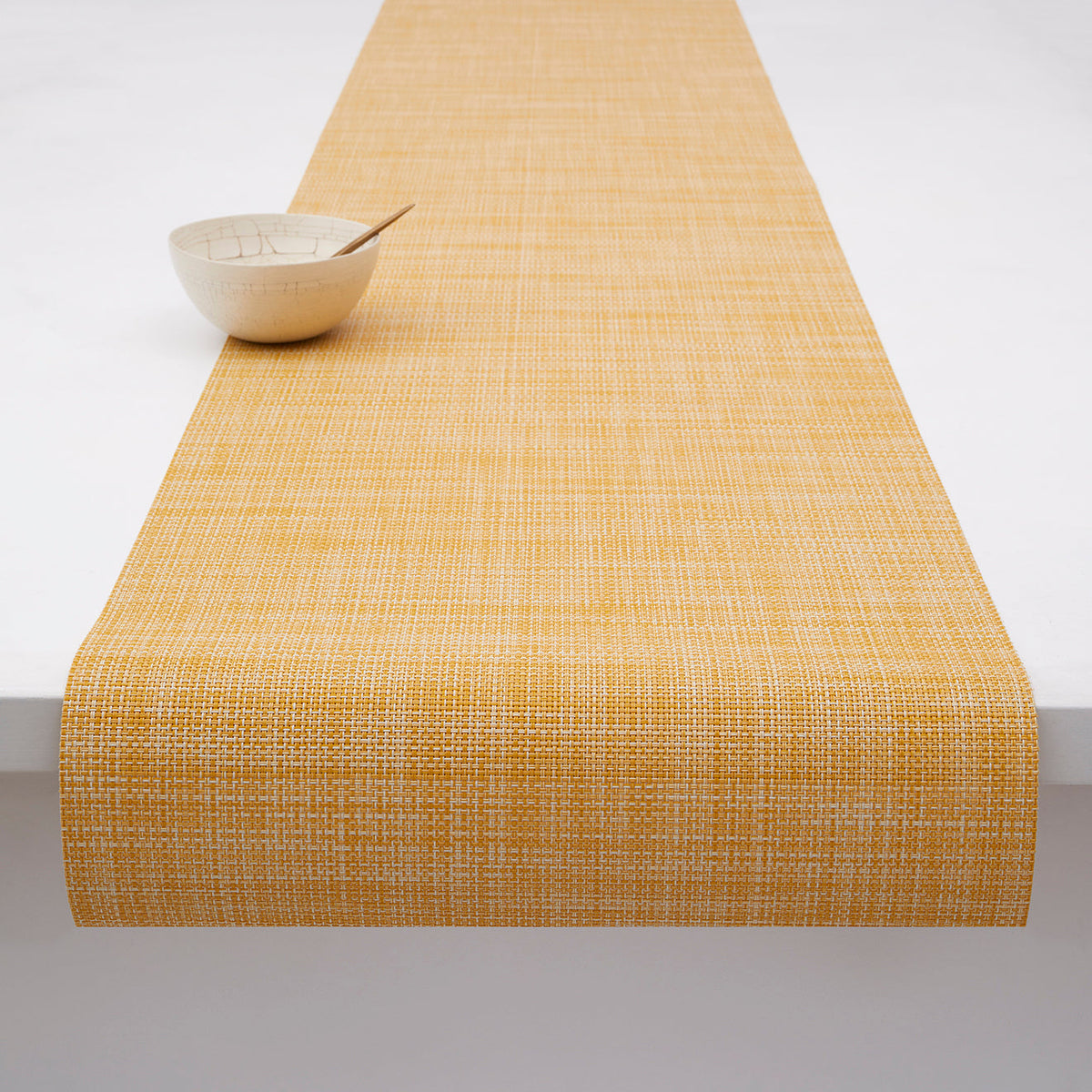 Mini Basketweave Table Runners - Ochre