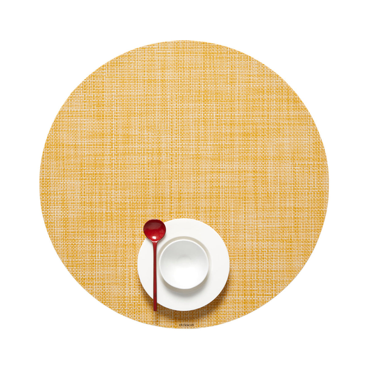 Mini Basketweave Placemat Samples - Ochre