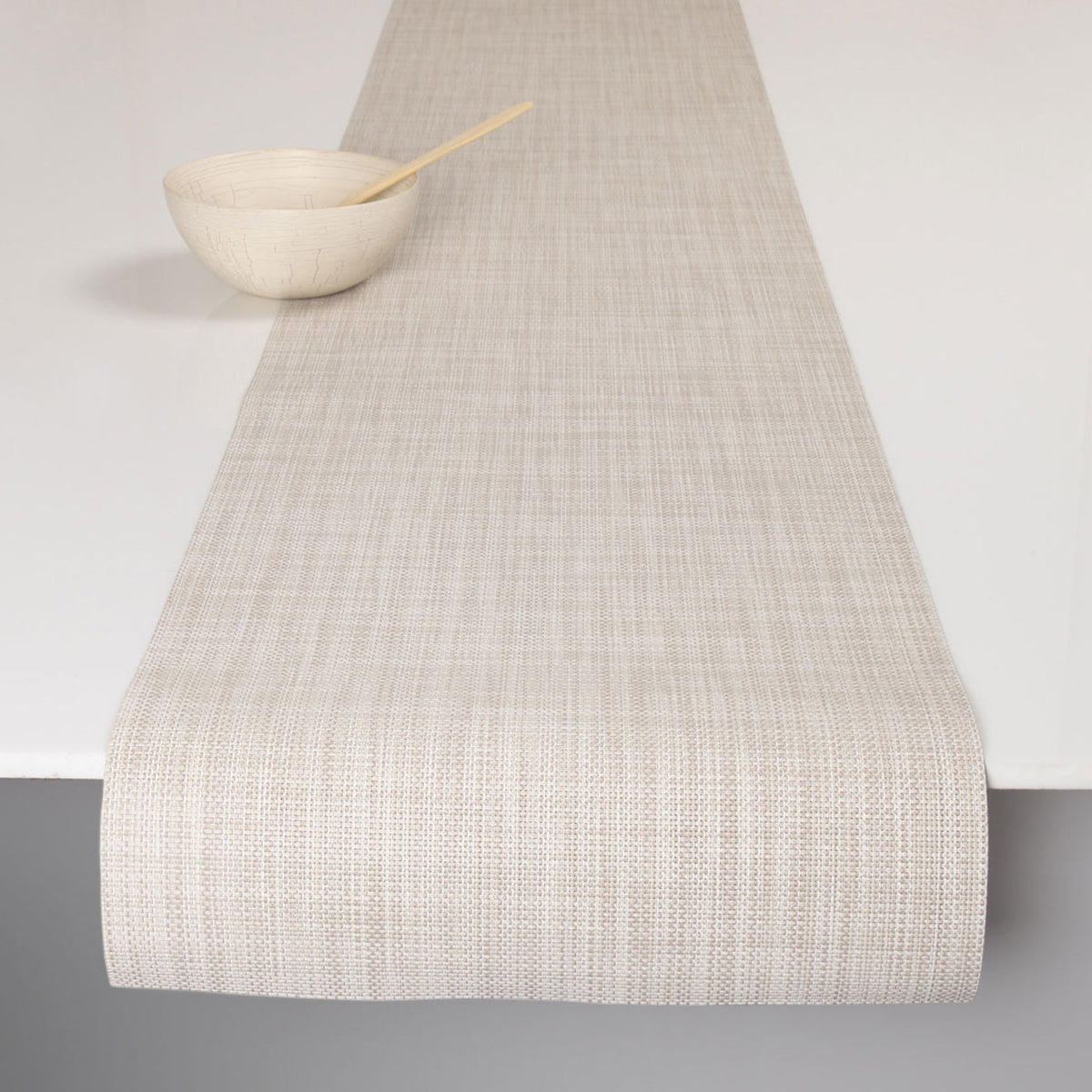 Mini Basketweave Table Runners - Parchment
