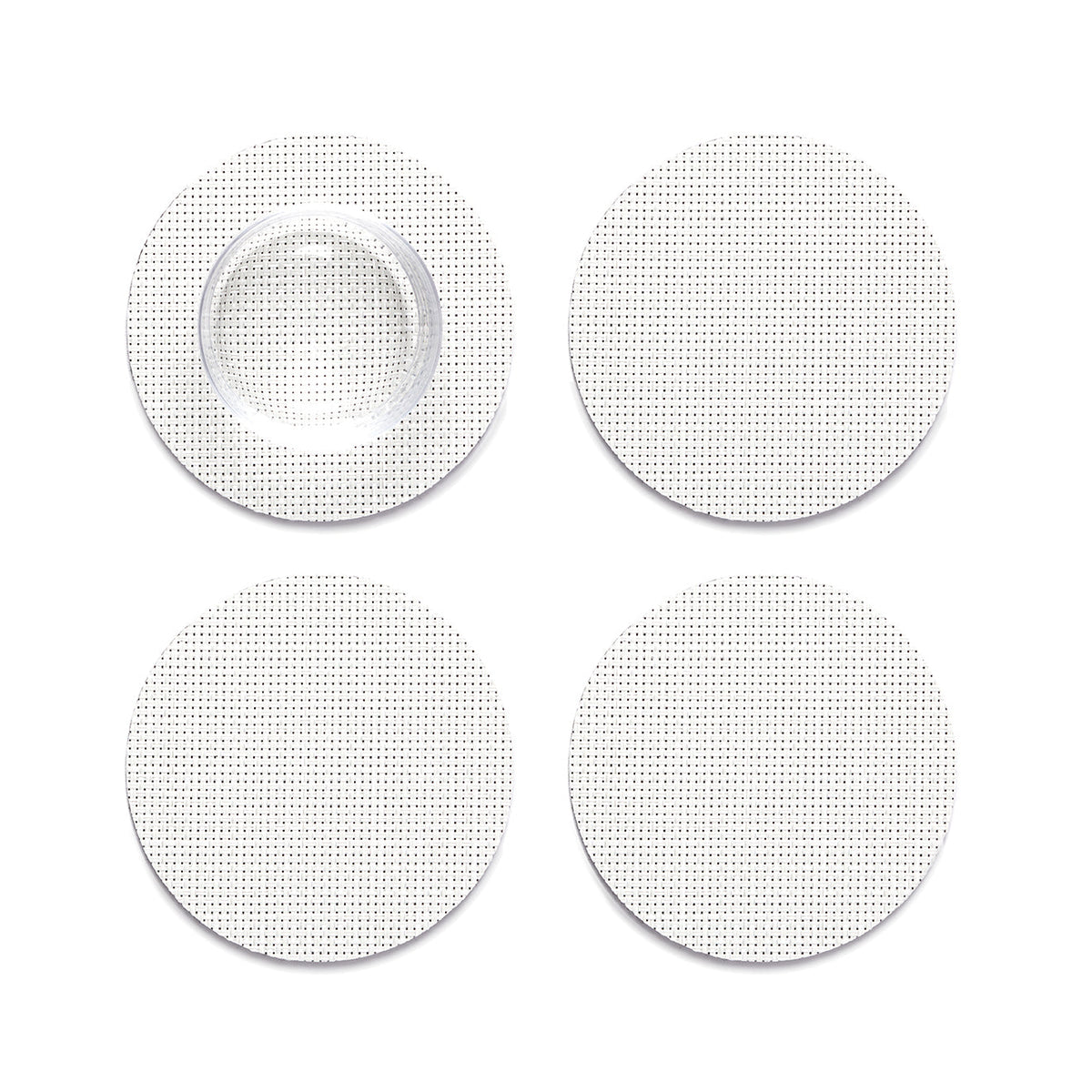 Mini Basketweave Coasters - Sandstone