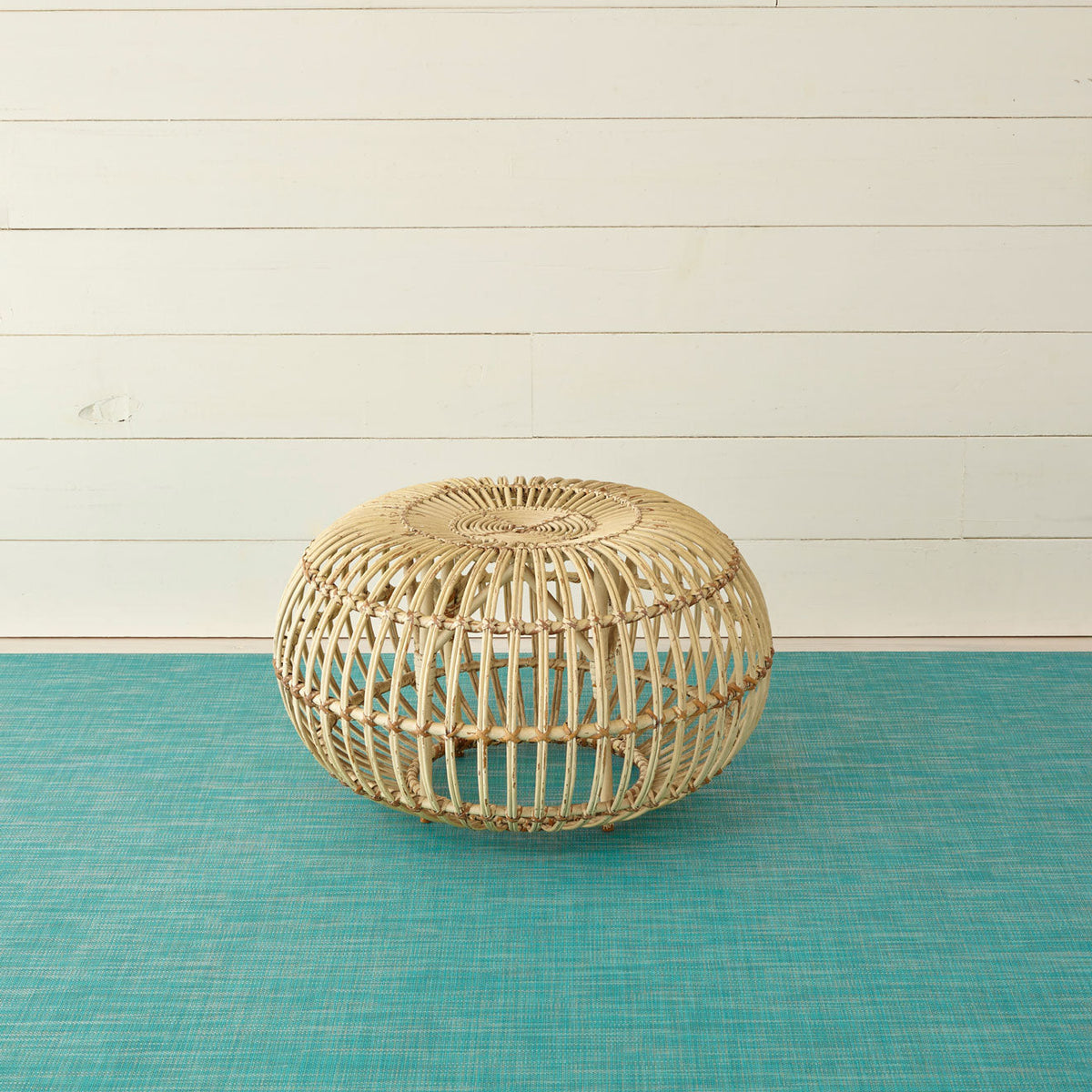 Mini Basketweave Rugs - Turquoise