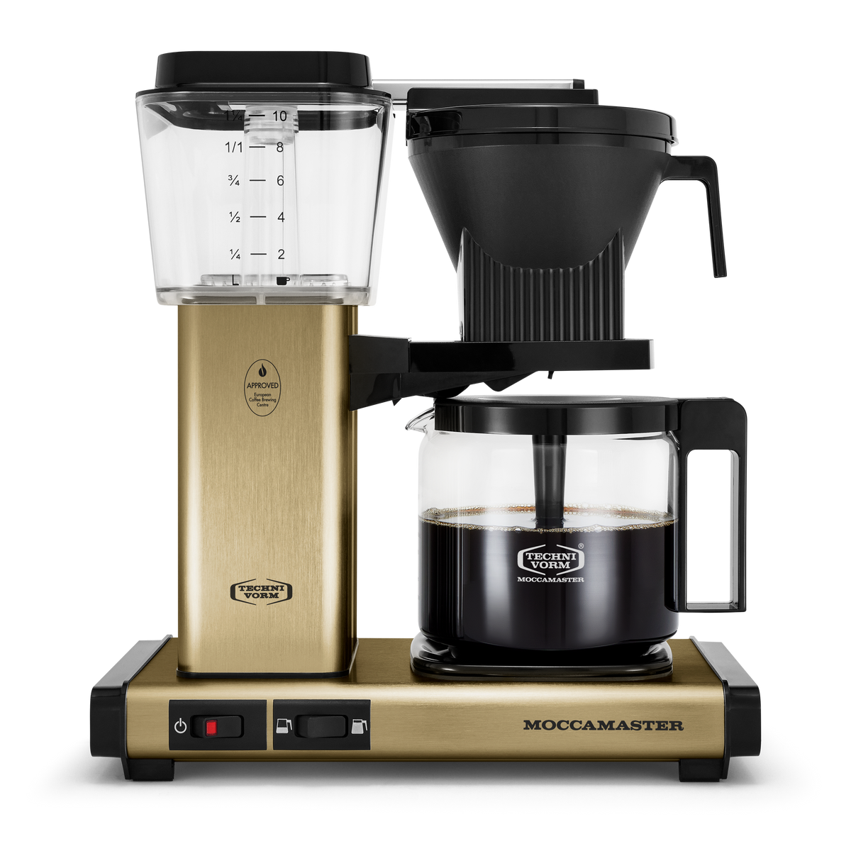 Moccamaster KBGV Select in Brushed Gold