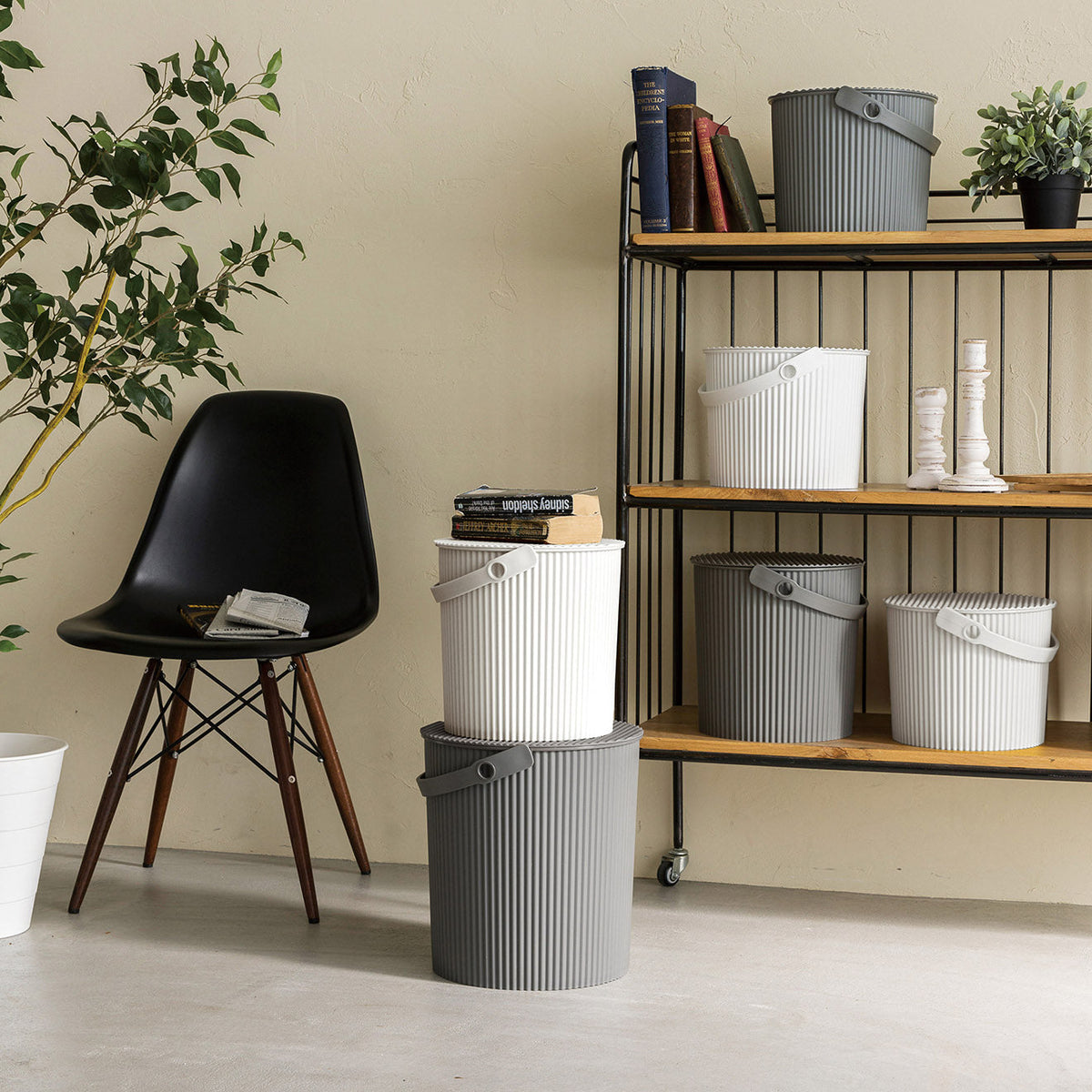Hachiman Buckets - White