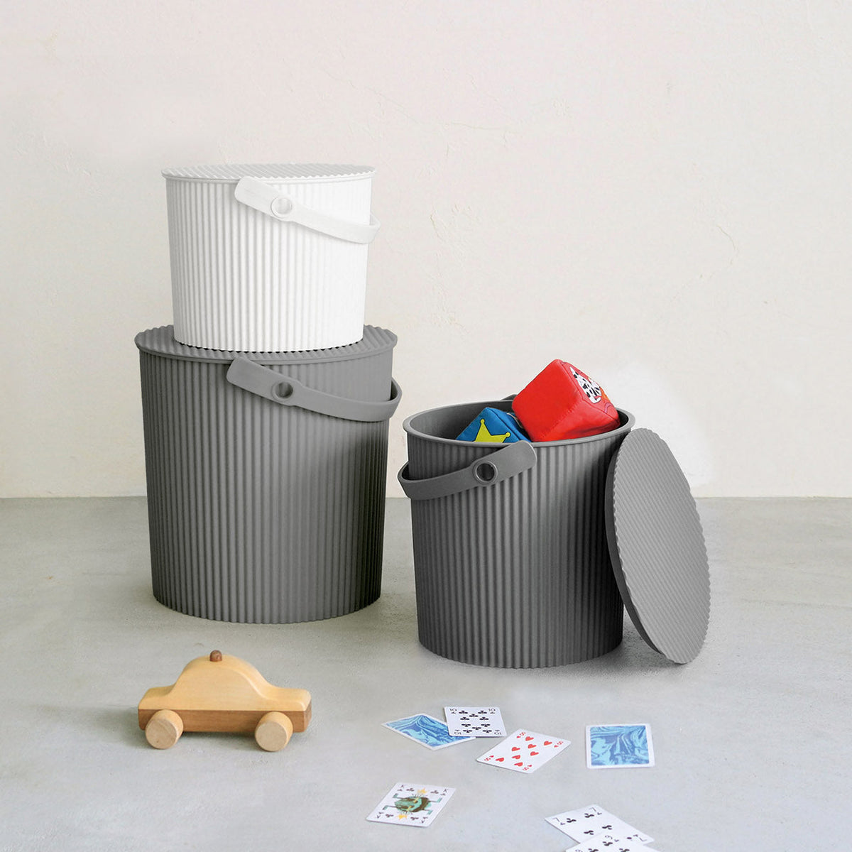 Hachiman Buckets - White