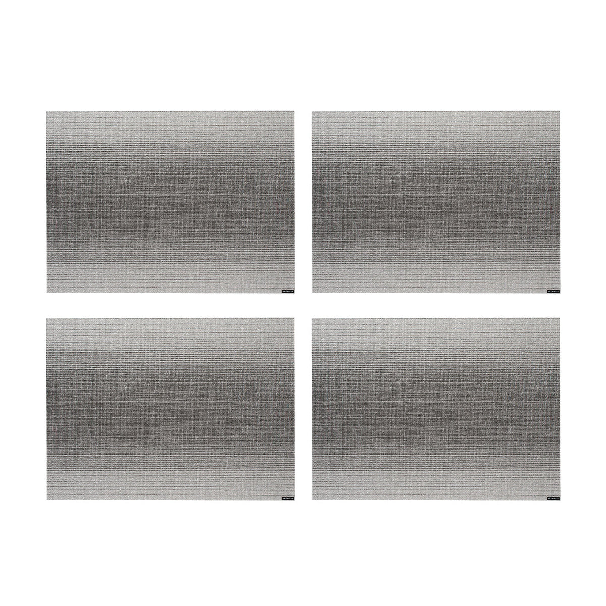 Ombré Placemats - Silver