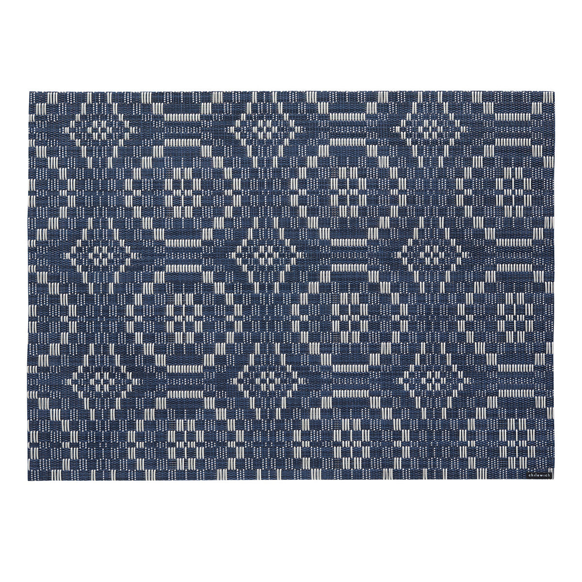 Overshot Placemats - Denim