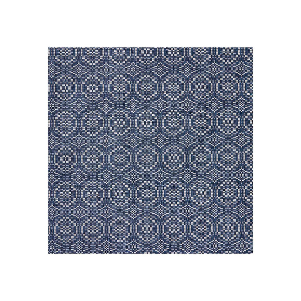 Overshot Rugs - Denim