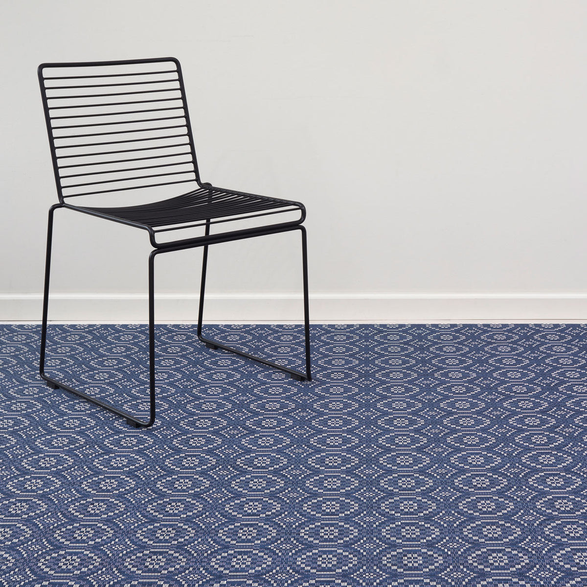 Overshot Rugs - Denim