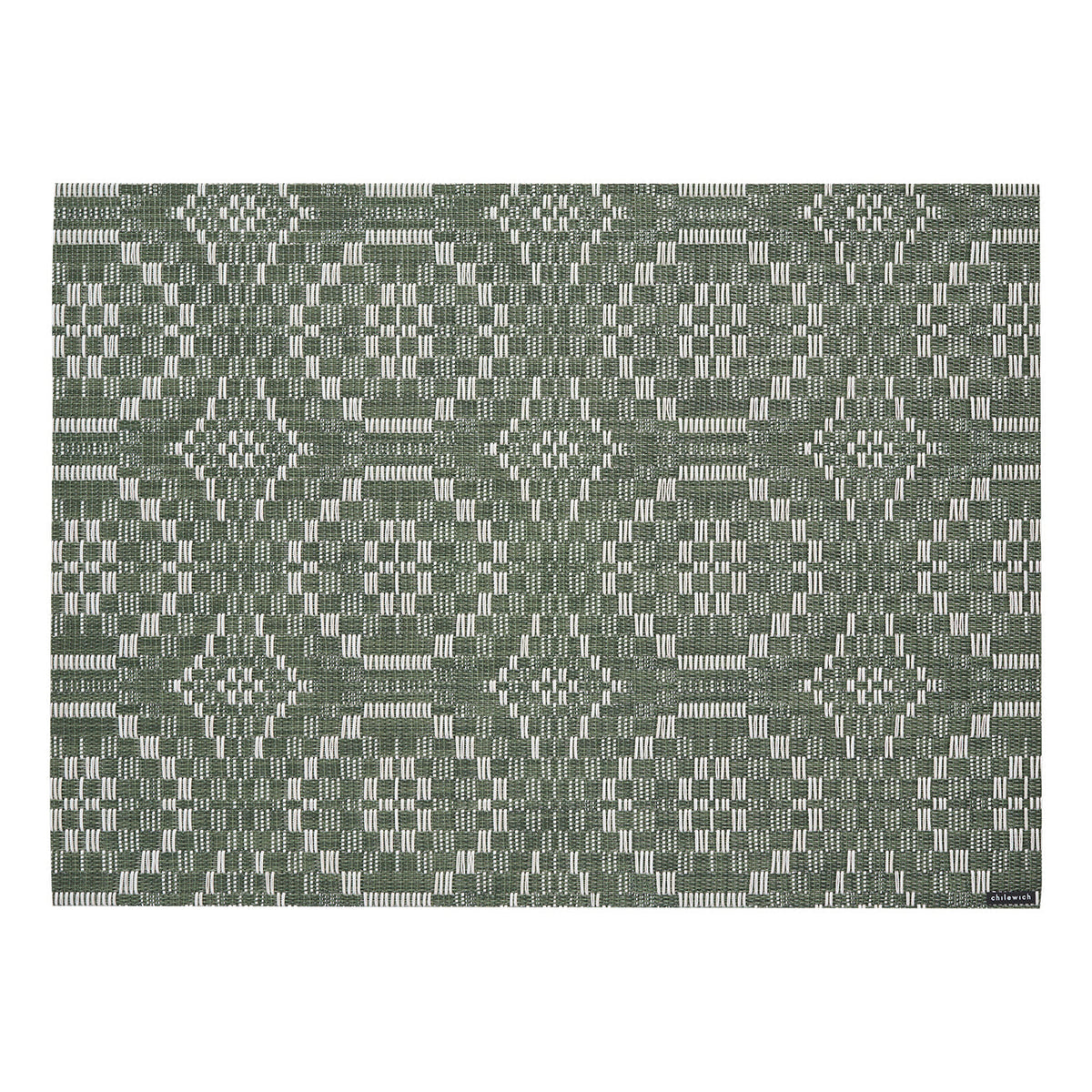 Overshot Placemats - Thyme