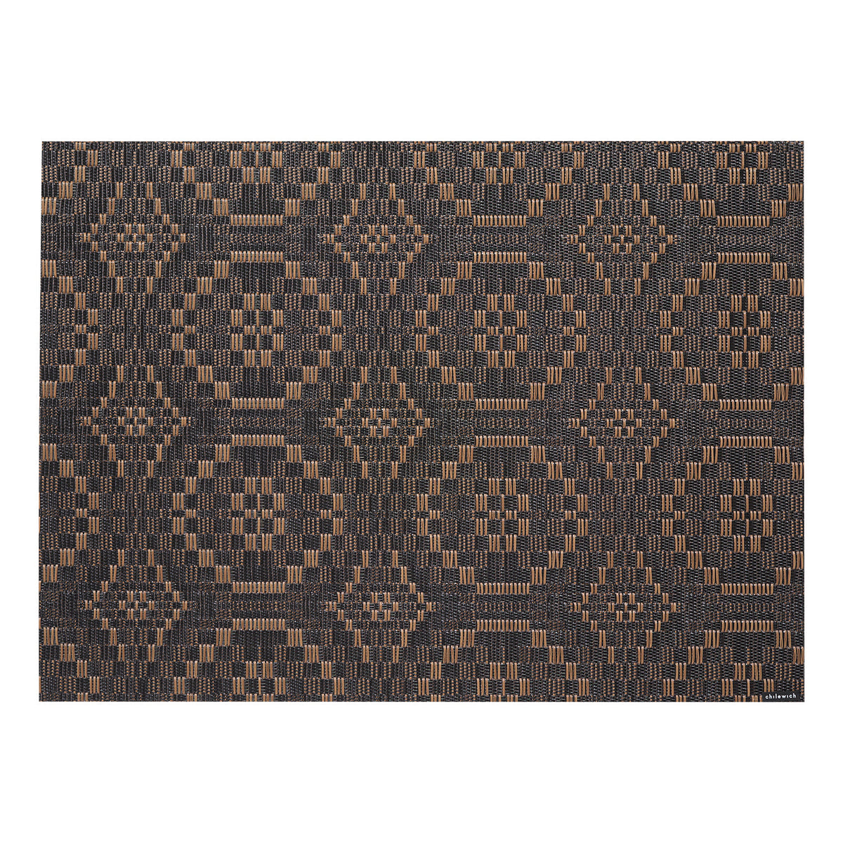 Overshot Placemats - Tiger Eye