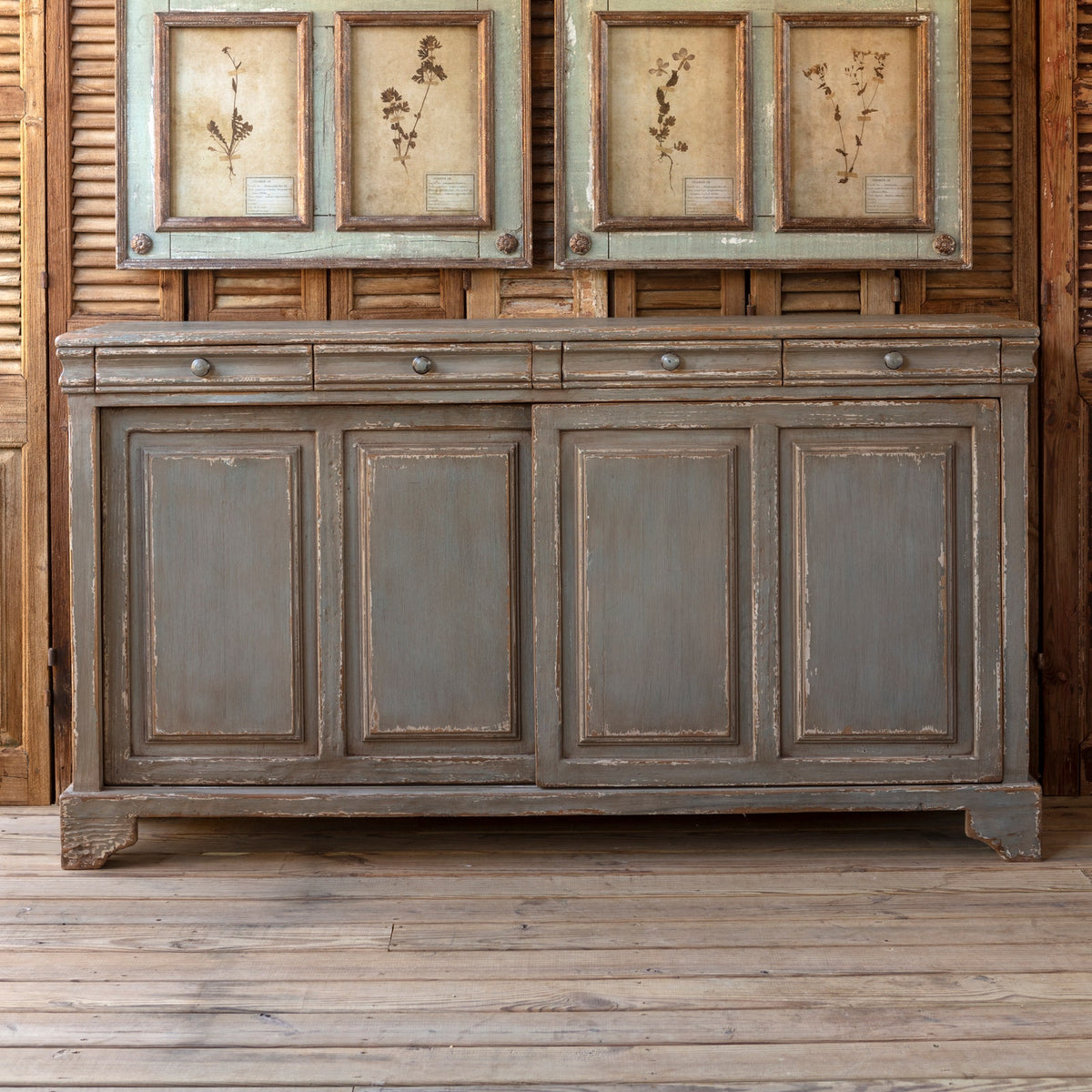 Camellia Painted Buffet