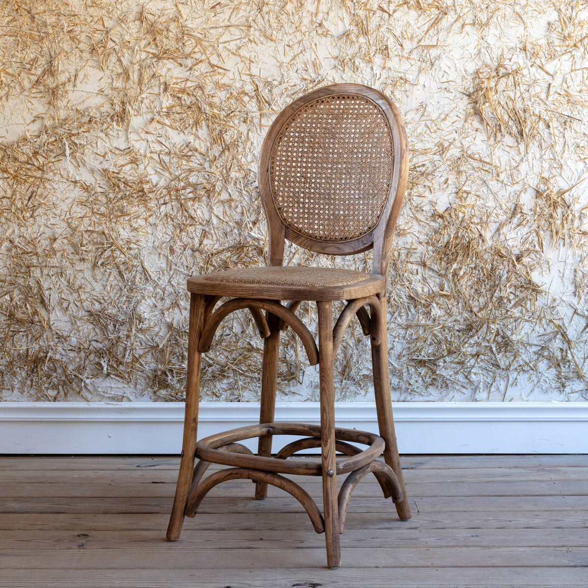 Beaufort Cane Back Counter Stool