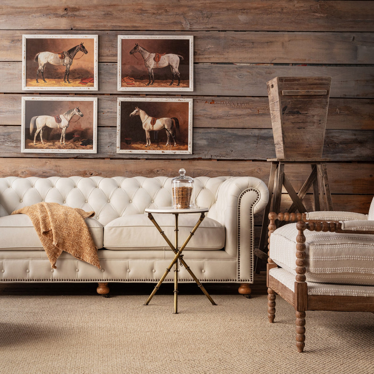 Beaufort Marble Lounge Table