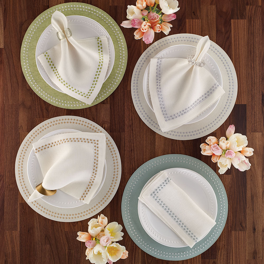 Bodrum Pearls Placemats — Bodrum collection image 2