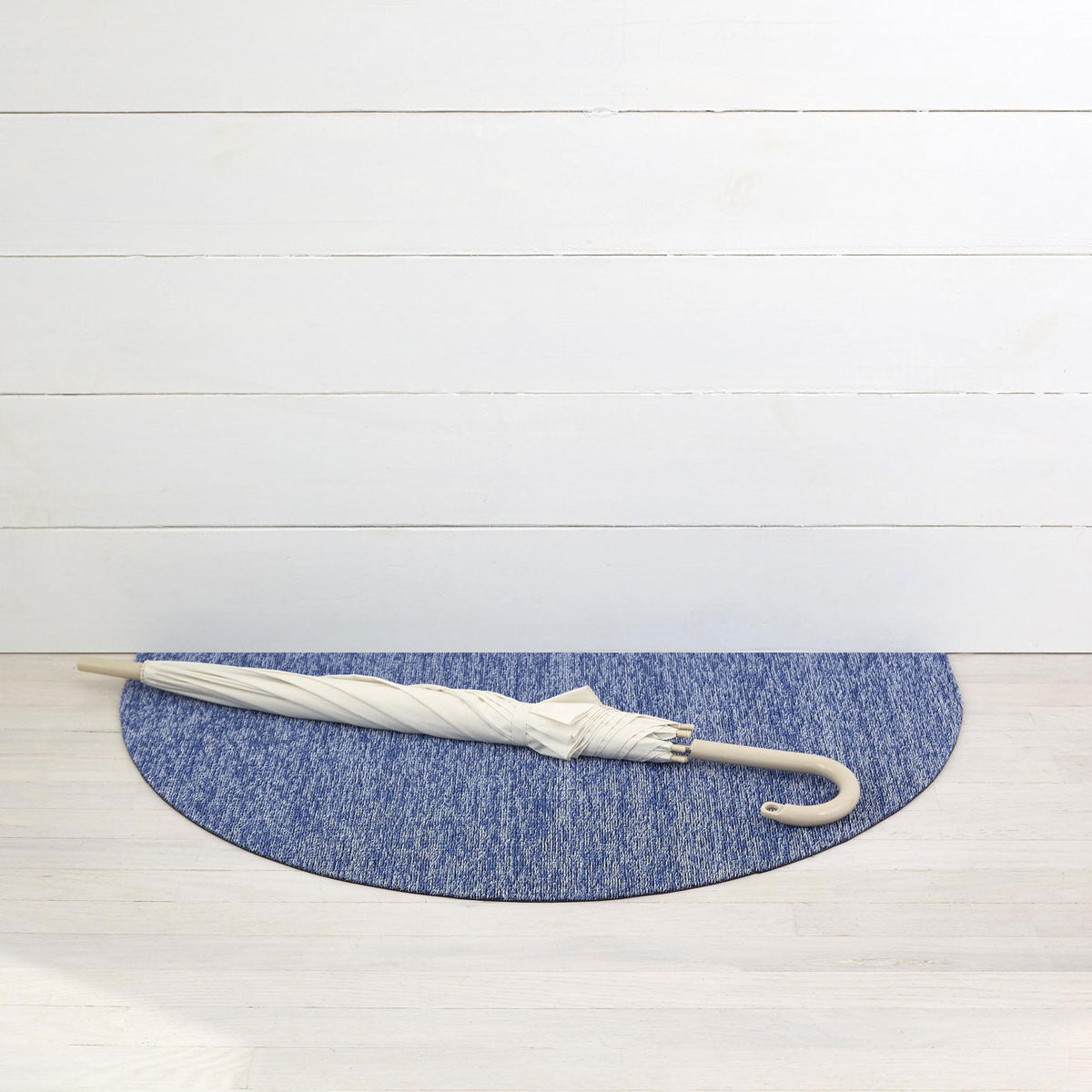 Heathered Shag Mats - Cornflower