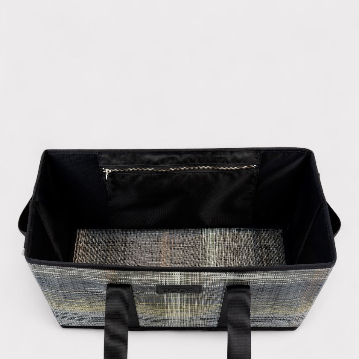 Boda Market Tote - Plaid - Multi
