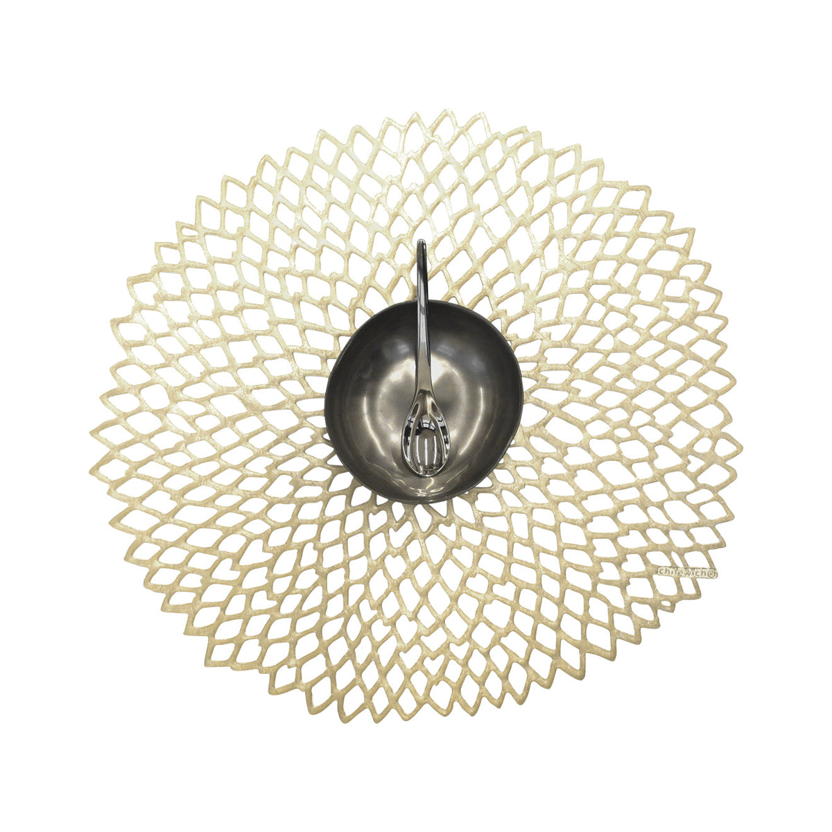 Dahlia Placemats - Brass