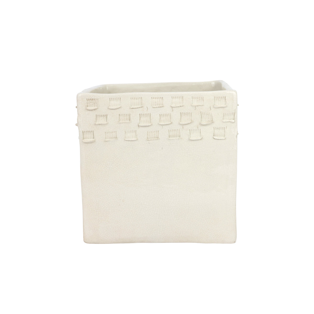 Rustic Garden Ivory Medium Planter
