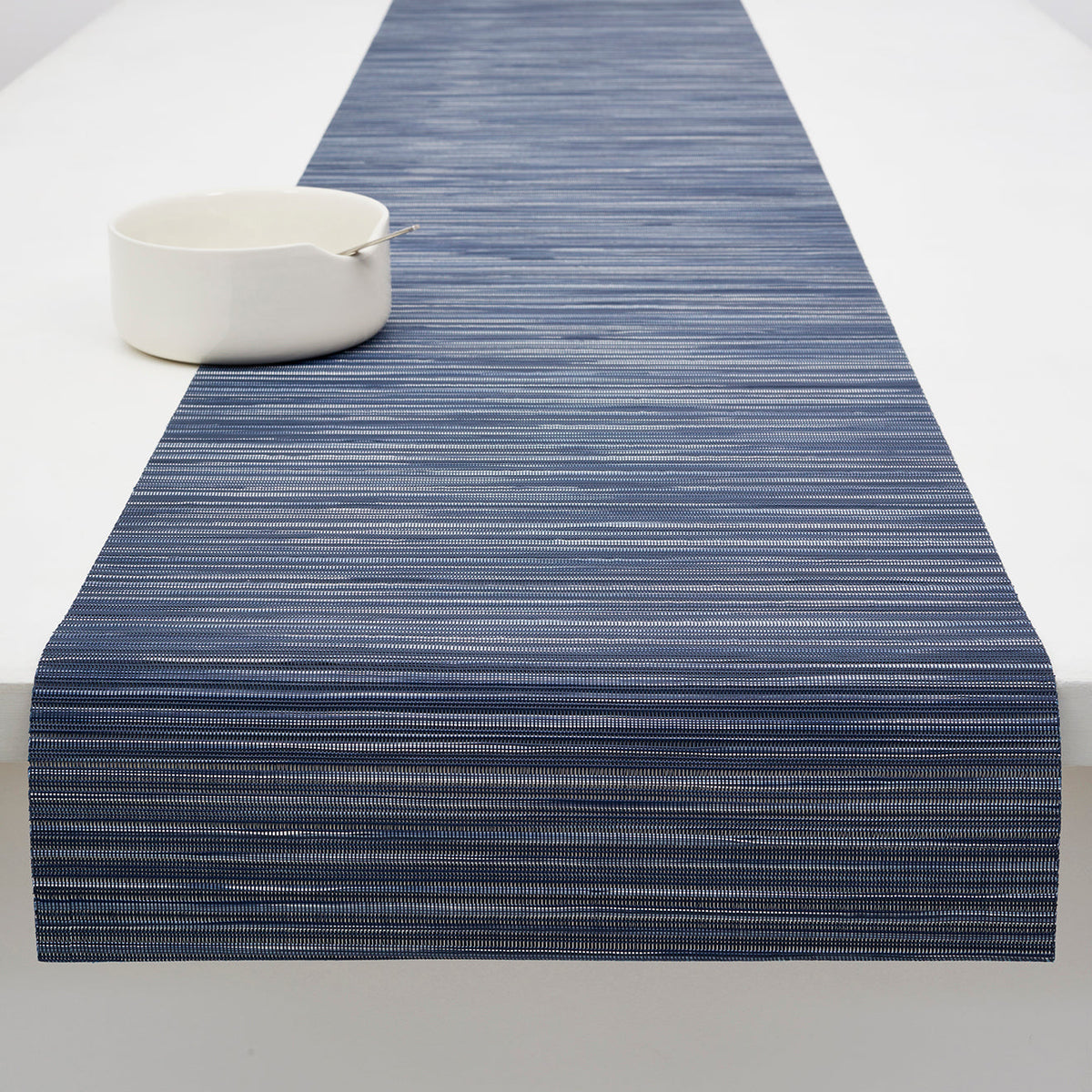 Rib Weave Table Runners - Indigo