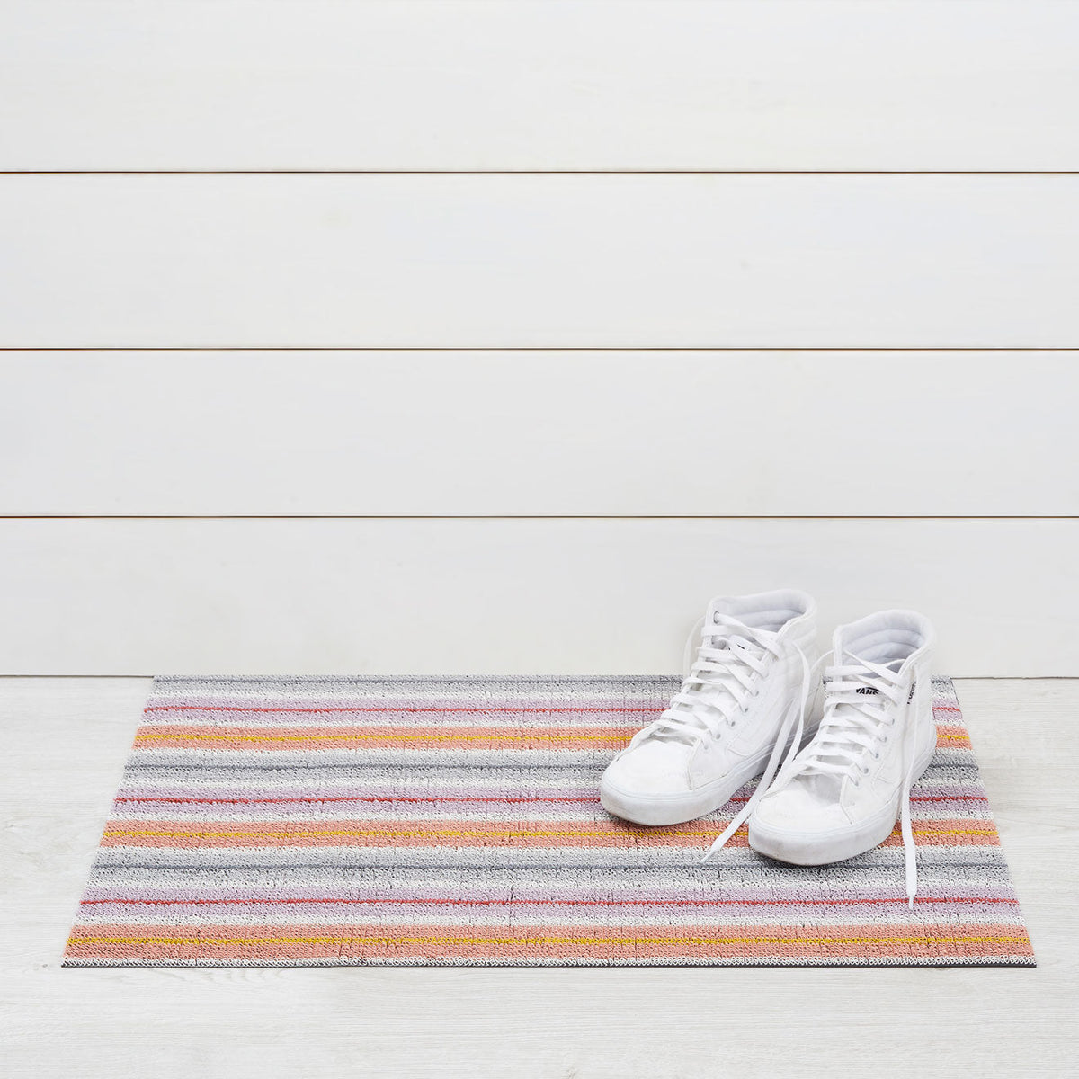 Ribbon Stripe Shag Mats - Bon Bon
