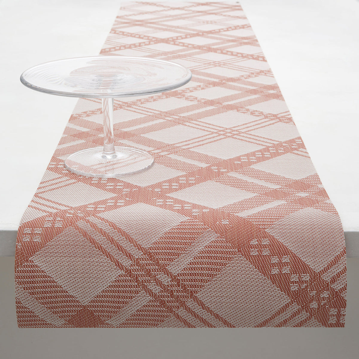 Ribbons Table Runners - Burnt Coral