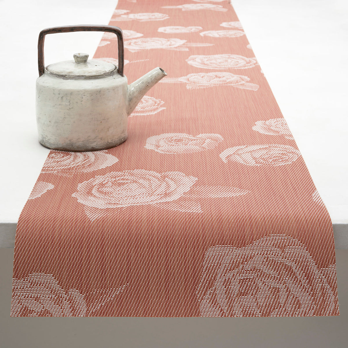 Rosette Table Runners - Burnt Coral