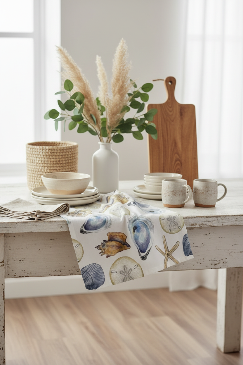 Seashell Tea Towel — photo 2