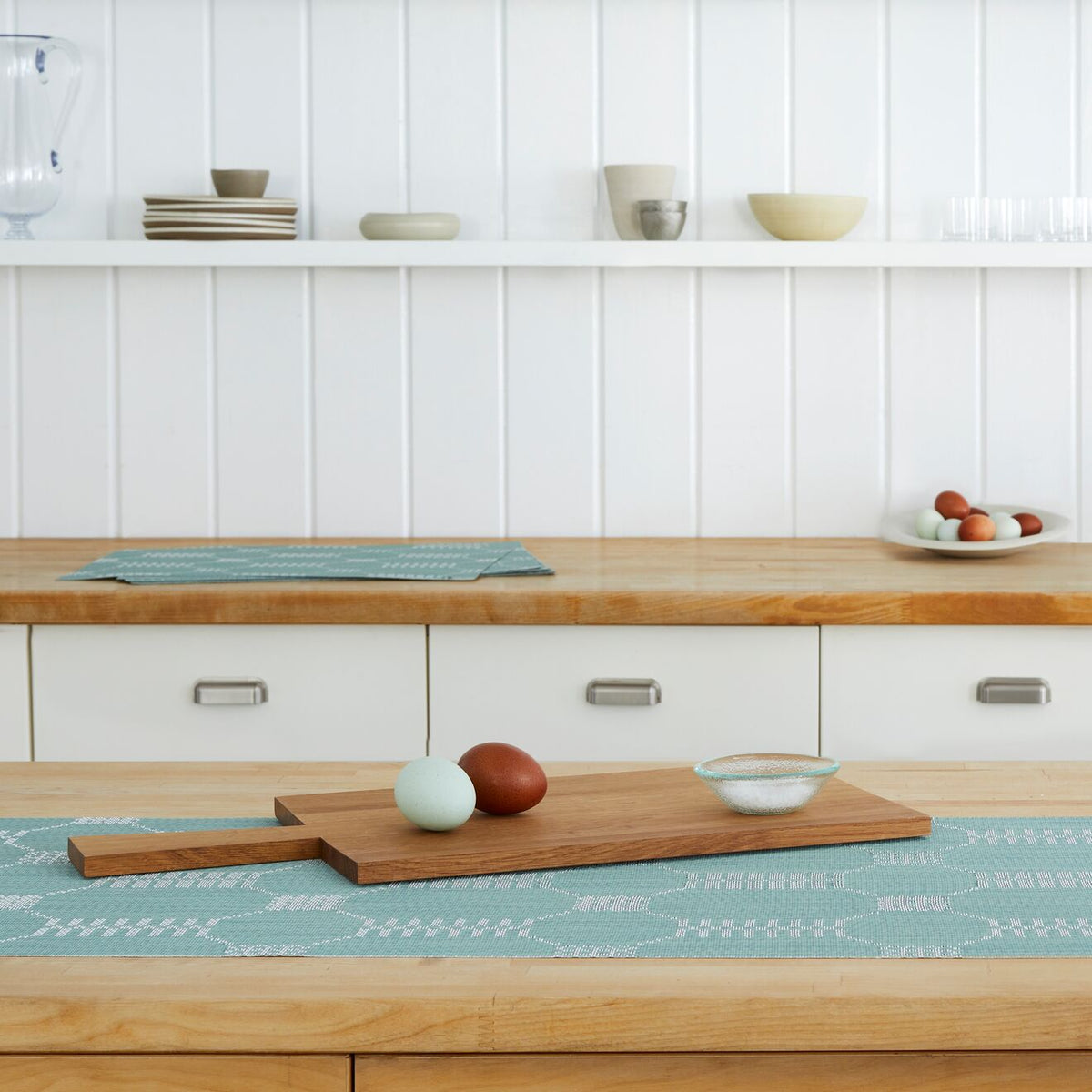 Coverlet Table Runners - Abalone