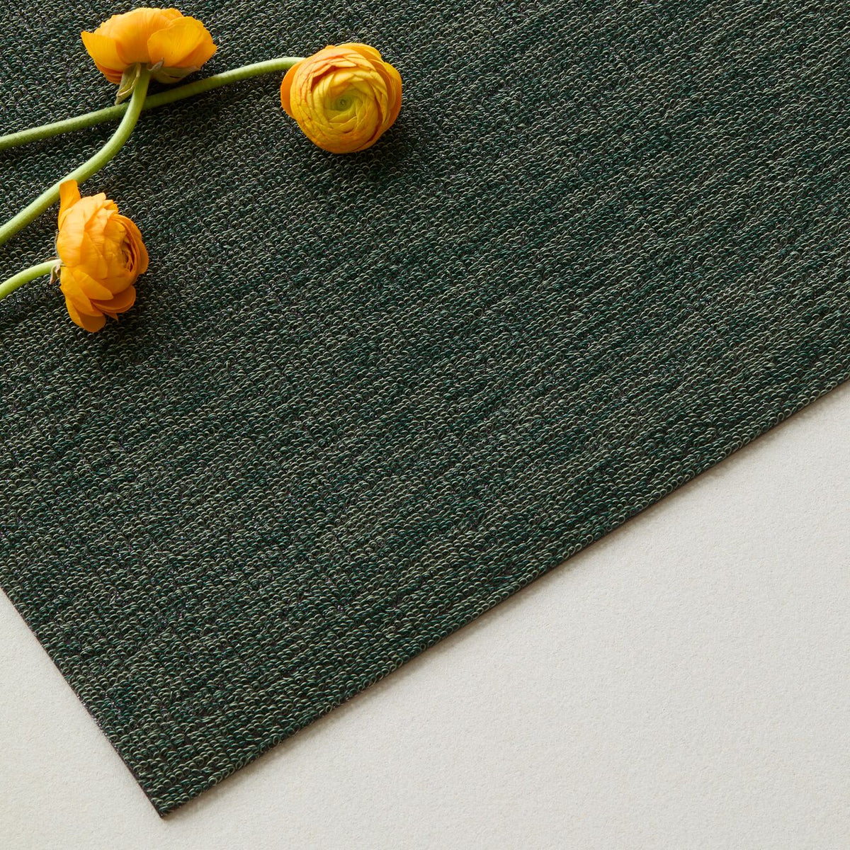 Heathered Shag Mat - Ivy