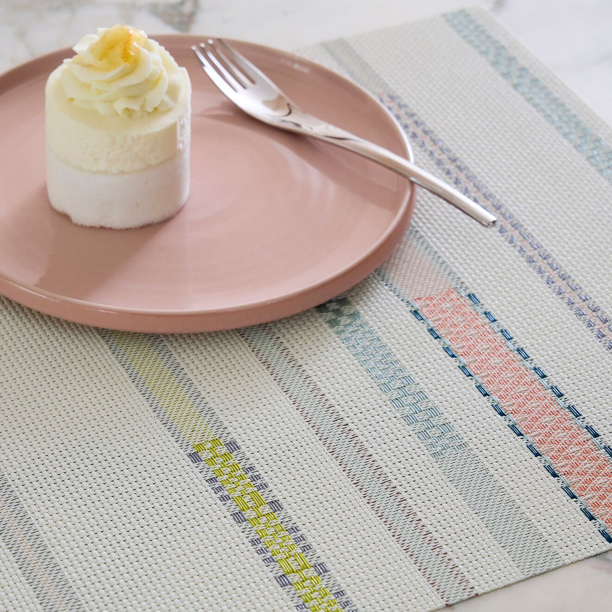Appliqué Placemats - Almond