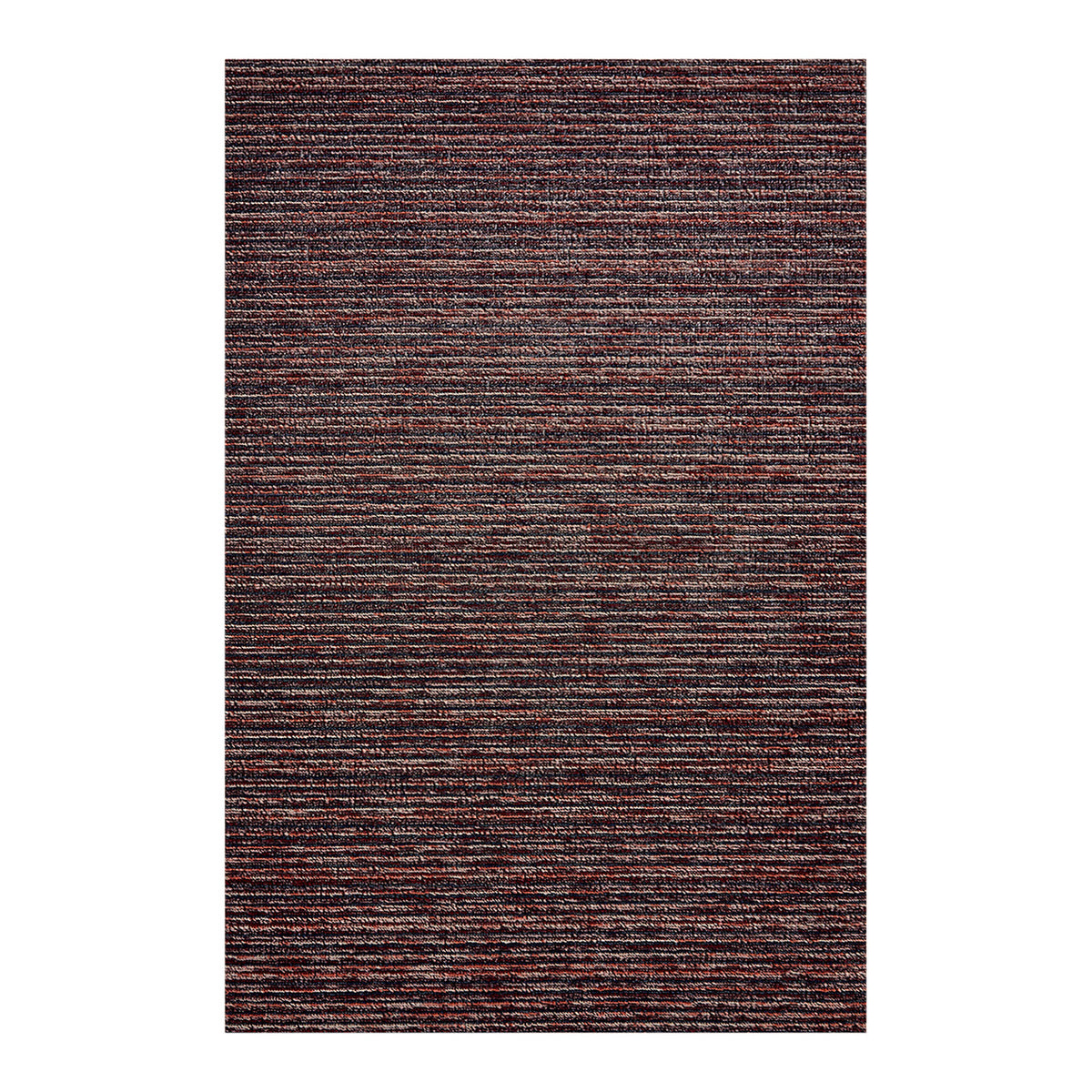 Skinny Stripe Shag Mats - Mulberry