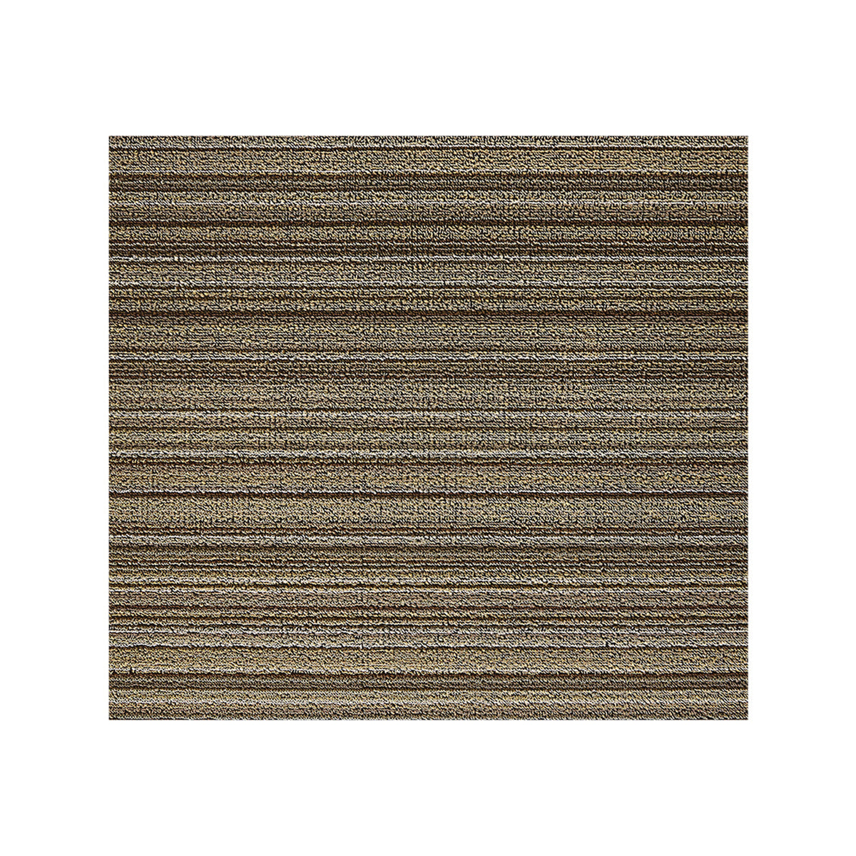 Skinny Stripe Shag Mat Samples - Mushroom