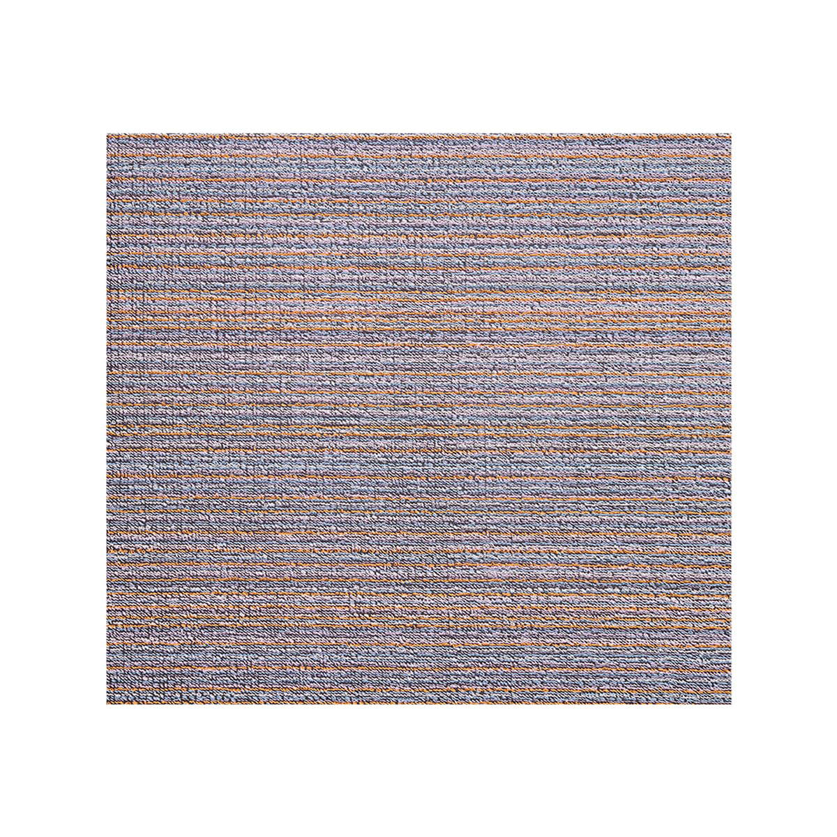 Skinny Stripe Shag Mat Samples - Periwinkle