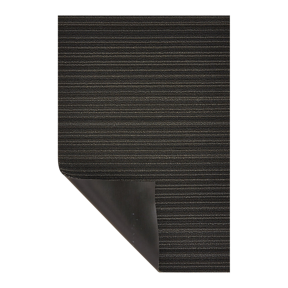 Skinny Stripe Shag Mats - Steel