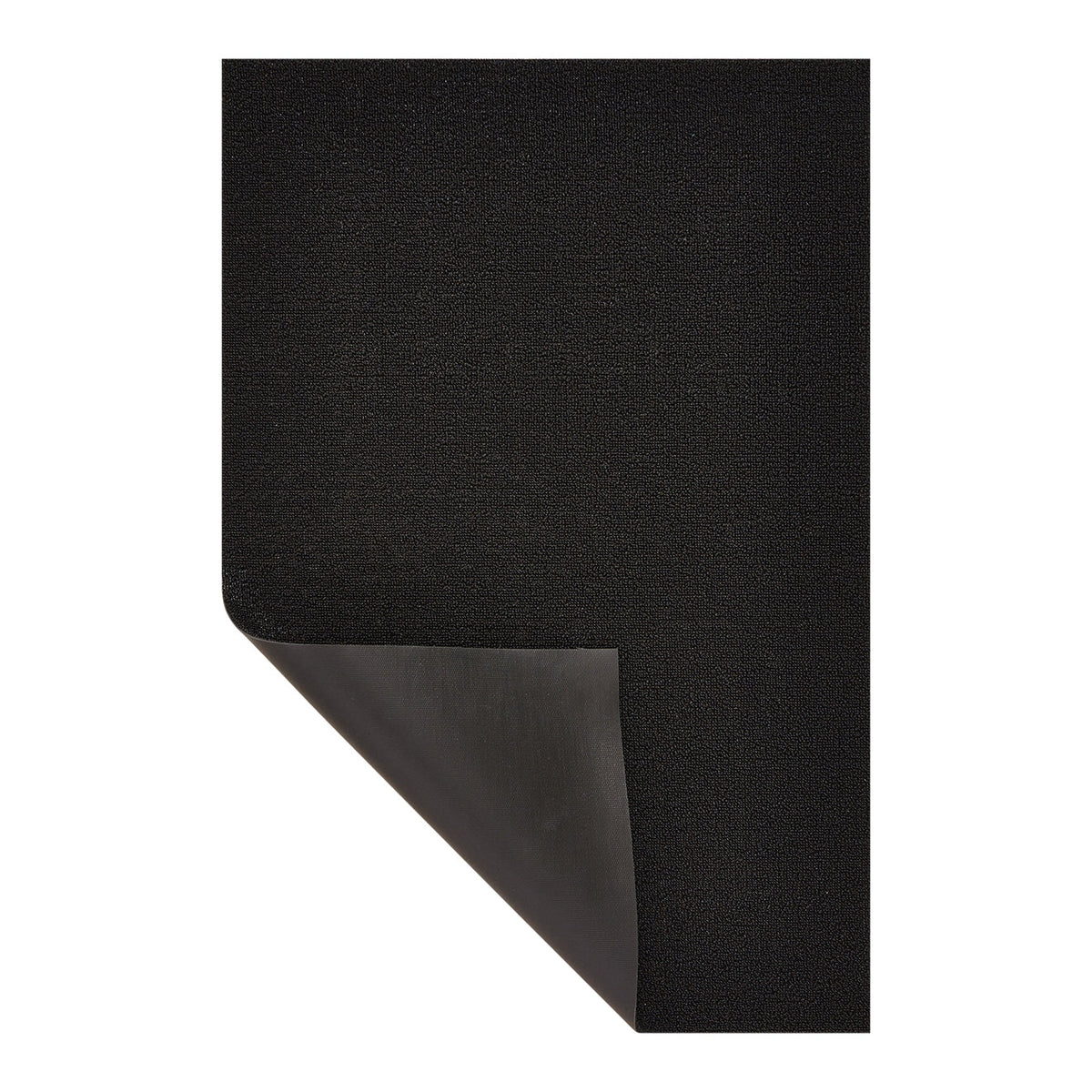 Solid Shag Mats - Black