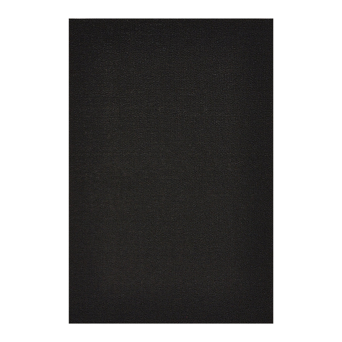 Solid Shag Mats - Black