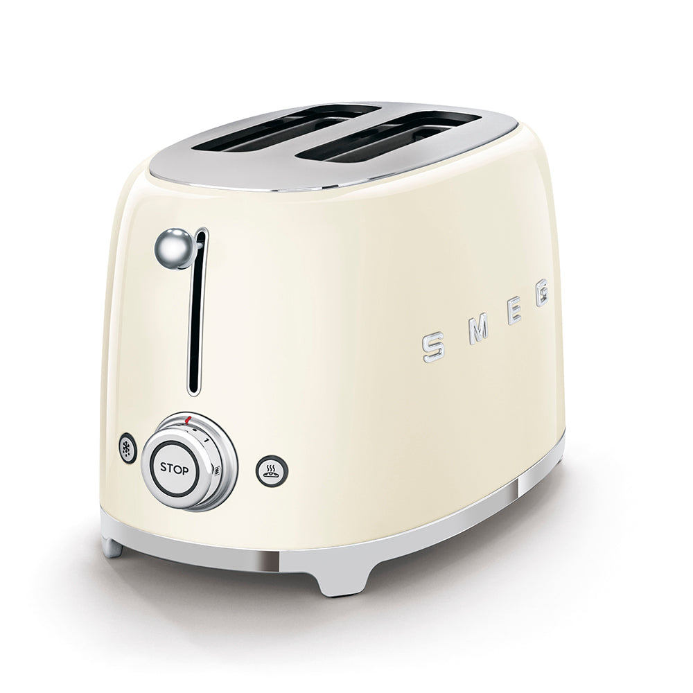SMEG 2-Slice Toaster (TSF01) – Cream