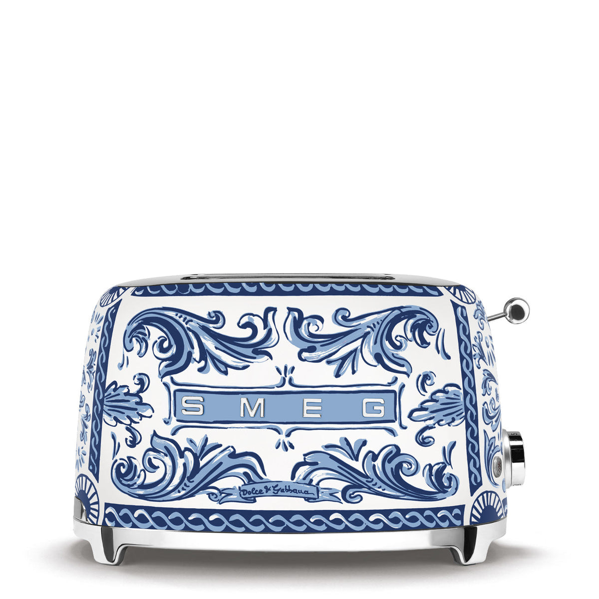 SMEG 2-Slice Toaster – Dolce&Gabbana Blu Mediterraneo (TSF01) – Blu Mediterraneo