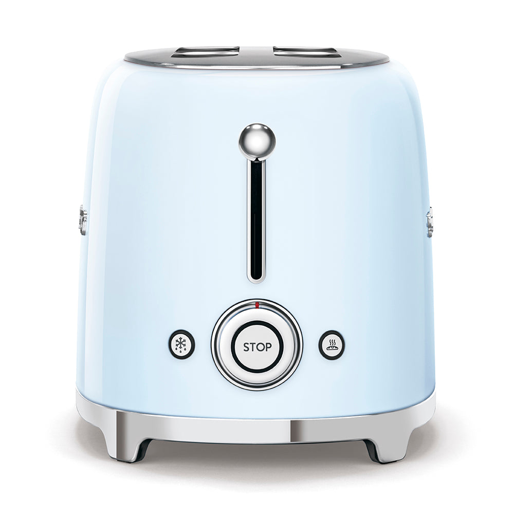 SMEG 2-Slice Toaster (TSF01) – Pastel Blue