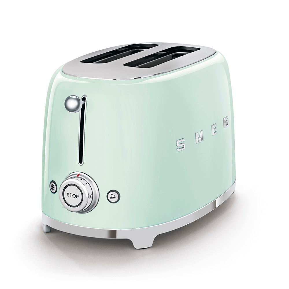 SMEG 2-Slice Toaster (TSF01) – Pastel Green