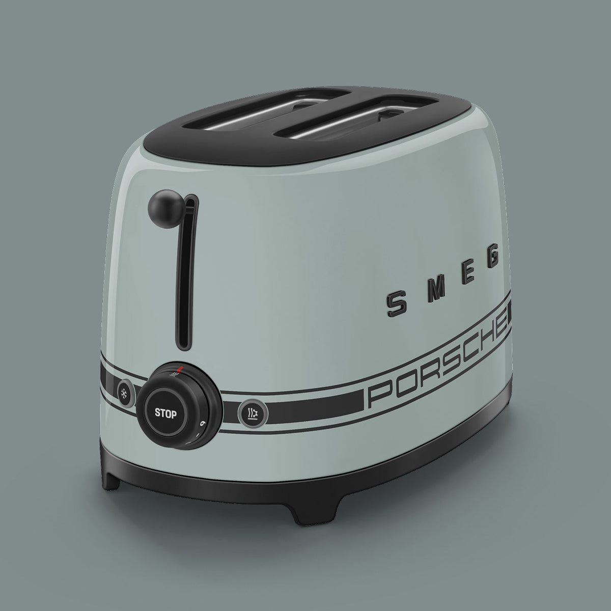 Porsche × SMEG 2-Slice Toaster (TSF01) – Shade Green