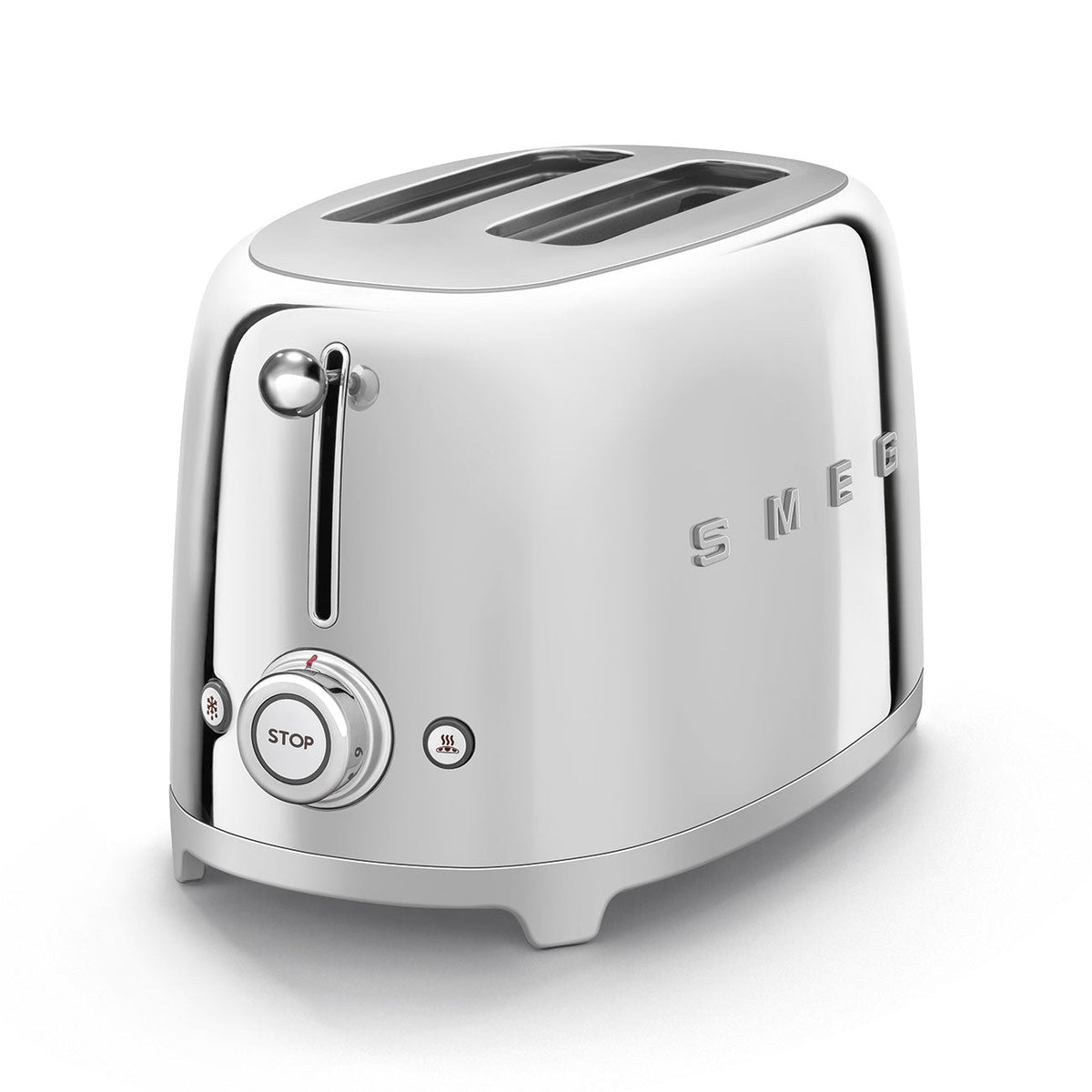 SMEG 2-Slice Toaster (TSF01) – Stainless Steel